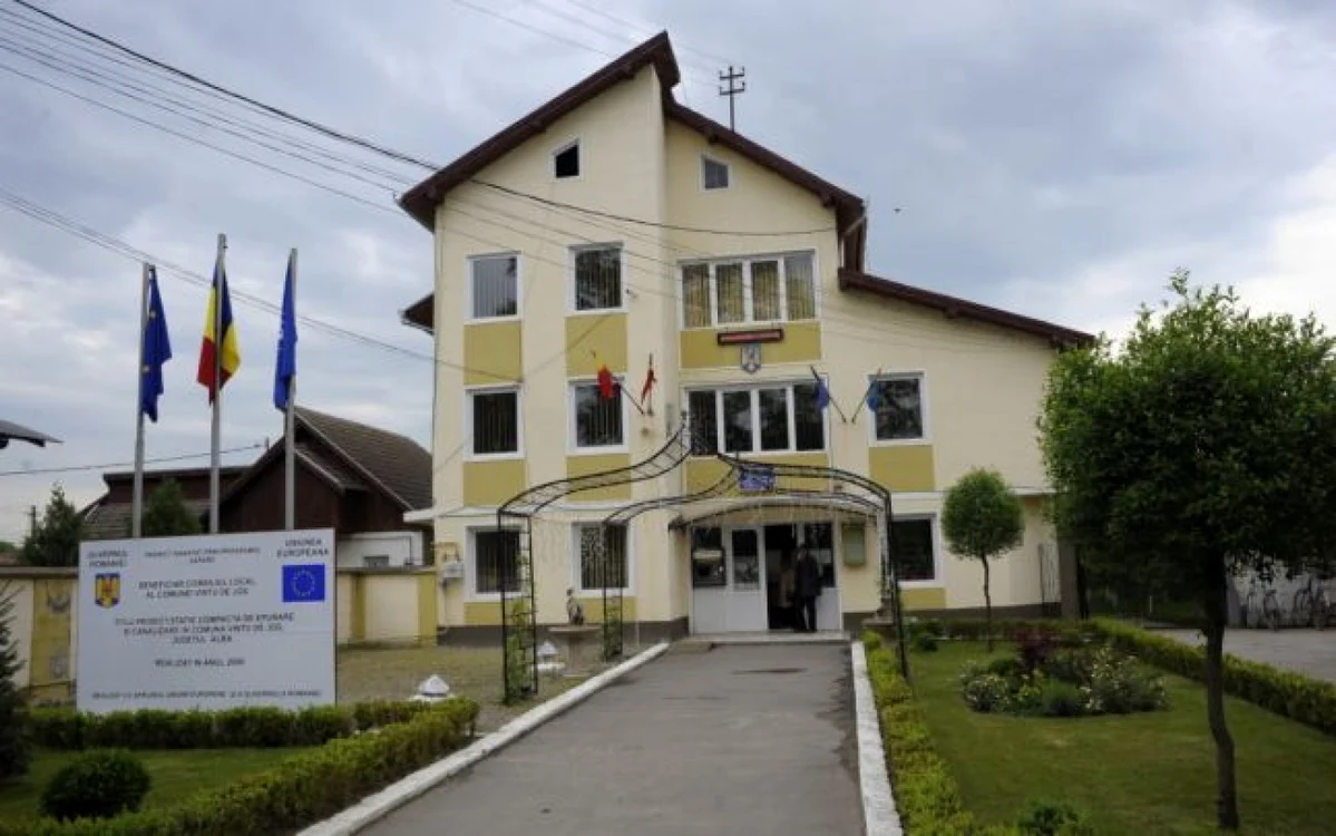 Primăria comunei Vințu de Jos FOTO Adevărul
