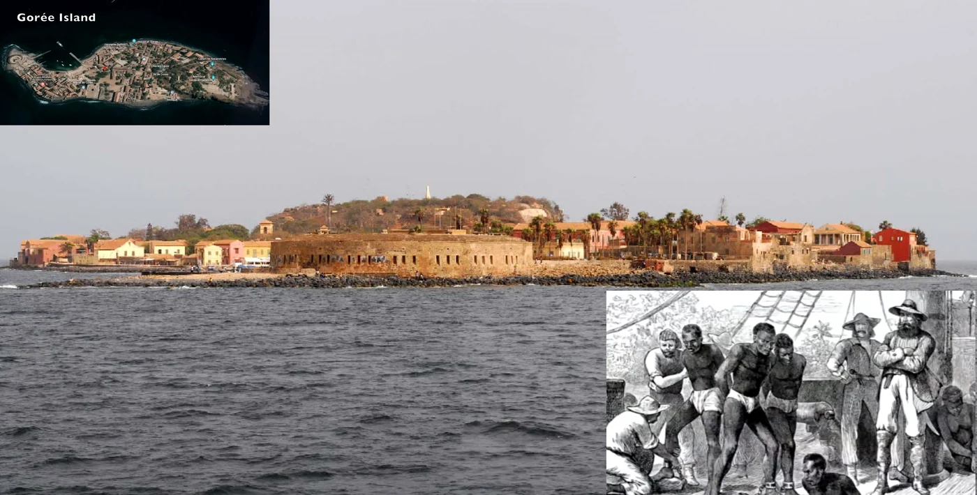 Casa Sclavilor, cel mai tragic loc de pe Insula Gorée / Foto: Colaj captură video