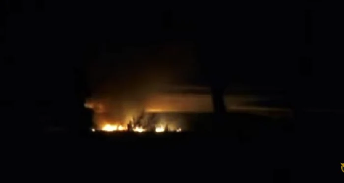 Atac ucrainean asupra unui aerodrom din regiunea Orenburg FOTO Captură video
