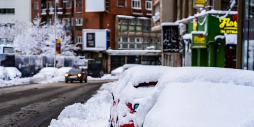 zapada ninsoare bucuresti foto shutterstock