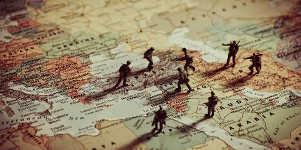 harta iran - arabia saudita - conflict militar orientul mijlociu FOTO  123RF 