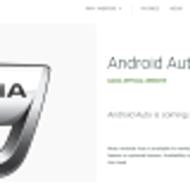 android auto dacia