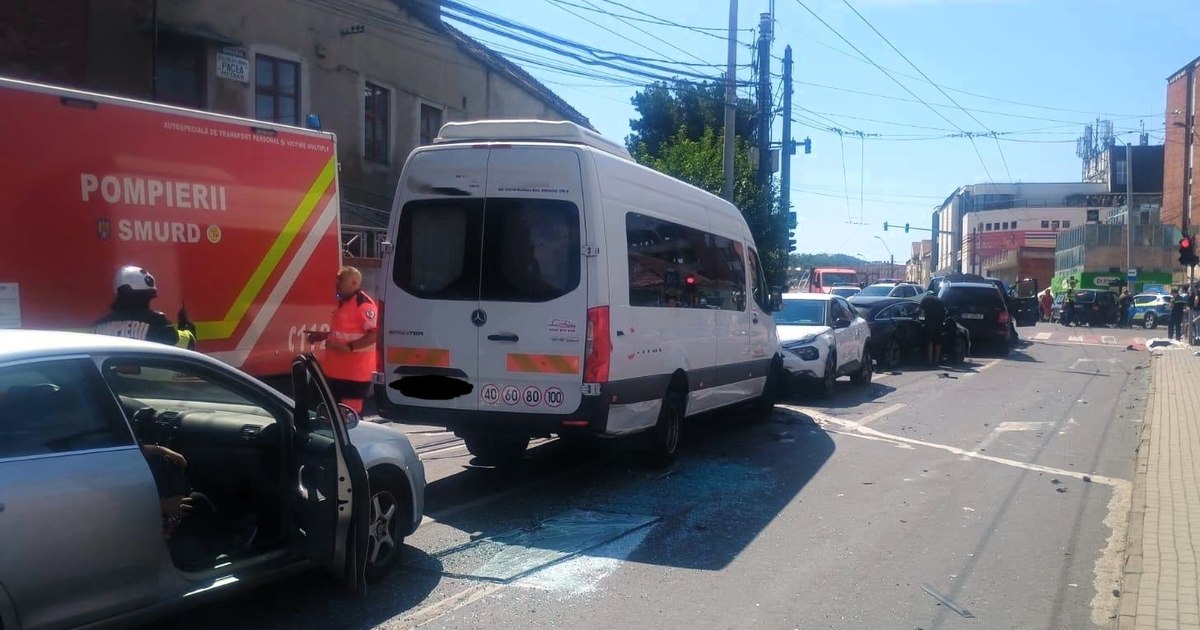 Planul Roșu a fost activat după un accident rutier la Mediaș