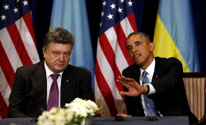 Petro Poroşenko Barack Obama FOTO Reuters