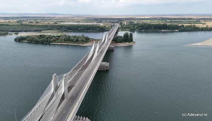 Podul Calafat - Vidin, parte a planului de a conecta vestul Europei cu Balcanii. Foto Daniel Guță