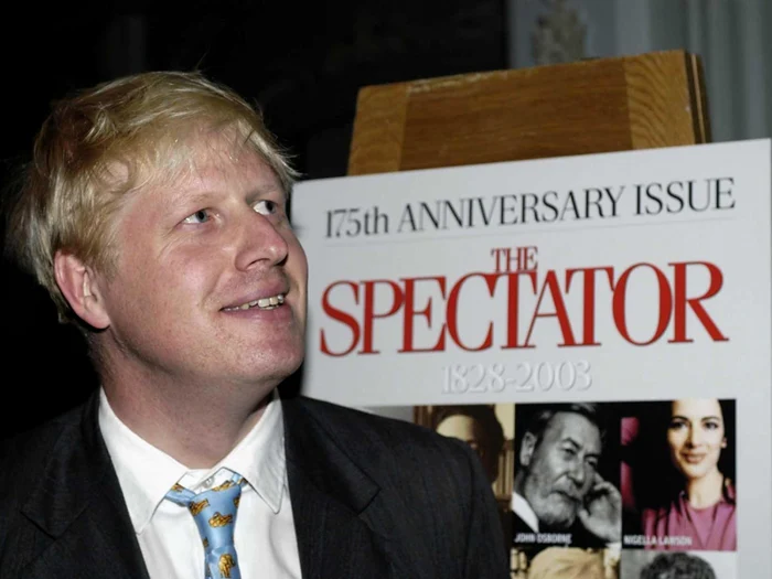 Boris Johnson jurnalist FOTO The Independent