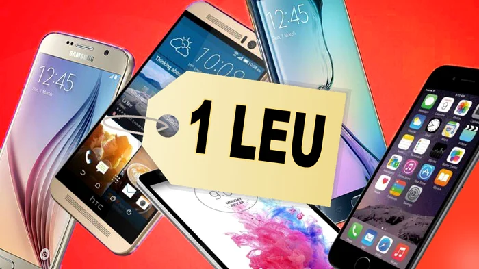 Telefoane la 1 leu