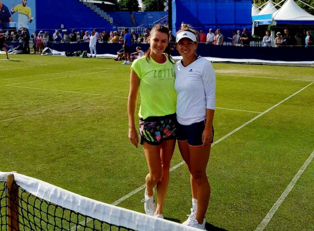 Agnieszka Radwanska şi Simona Halep