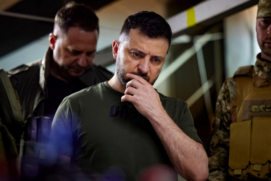 Volodimir Zelenski a comparat invaziei Rusiei cu pandemia de COVID  FOTO Profimedia
