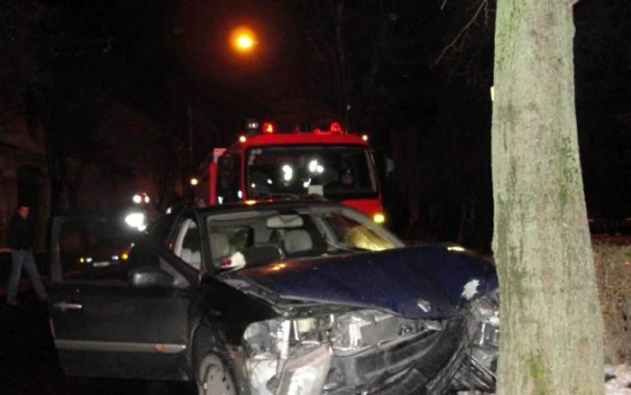 Accidentul a avut loc pe strada Vasile Lucaciu