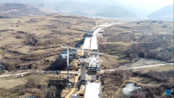 Aşa se prezintă şantierul pe Segmentul 1 (Sibiu - Boiţa)