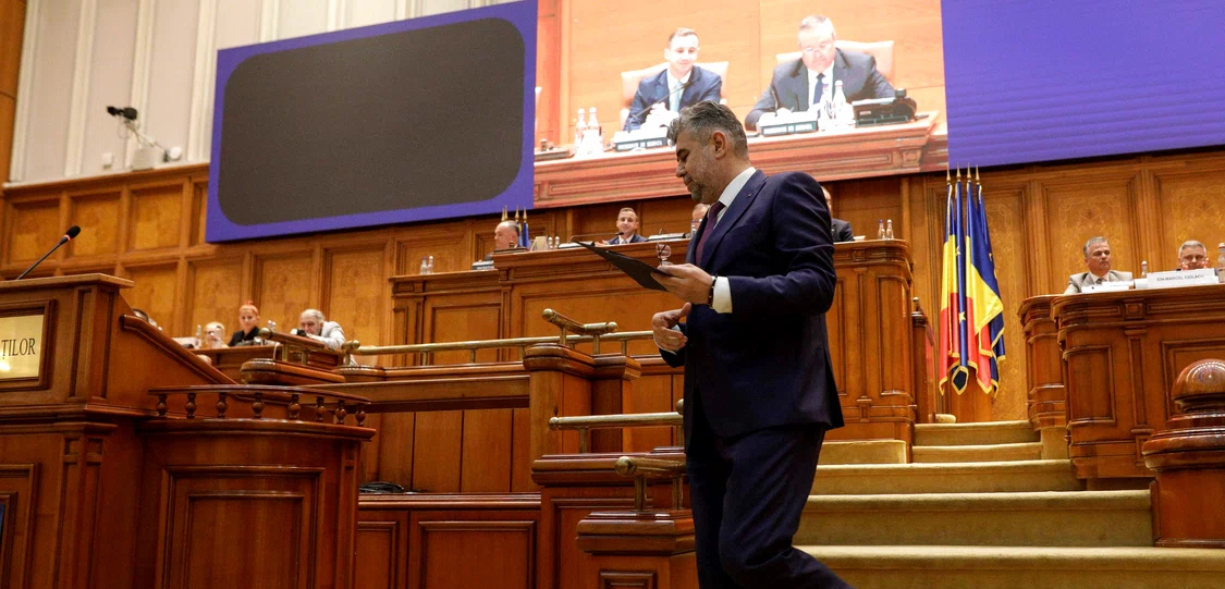 Premierul a explicat necesitatea noului proiect pentru reducerea cheltuielilor FOTO Inquam Photos 