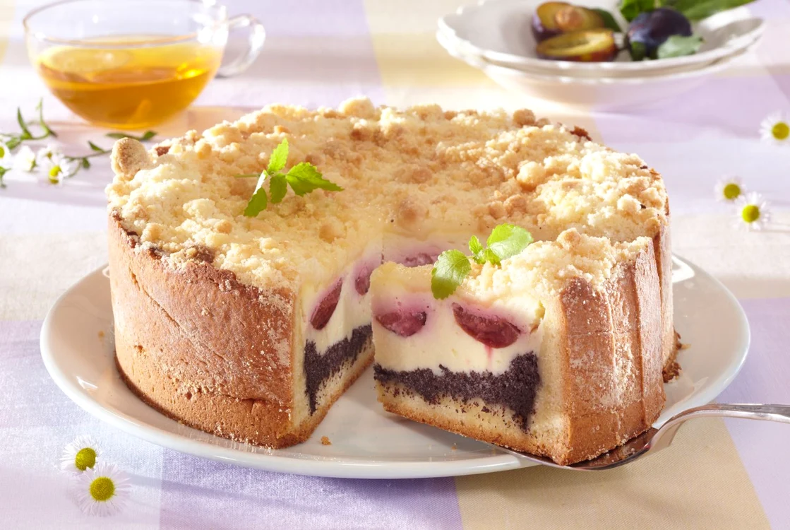 Cheesecake with Plums and Poppy jpeg