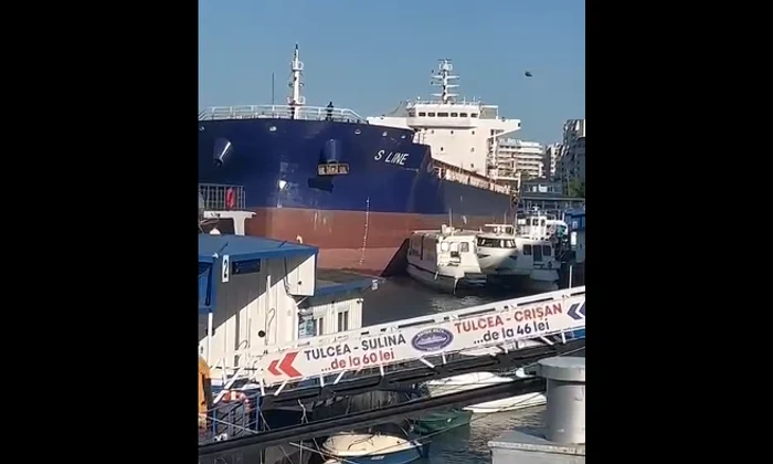 incident naval tulcea  foto fb Ziarul de Tulcea png