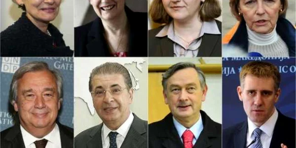 Opt candidati inscrisi la sefia ONU FOTO AFP/Getty Images/AP
