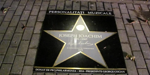 Steaua lui Joachim la Timişoara FOTO Ştefan Both