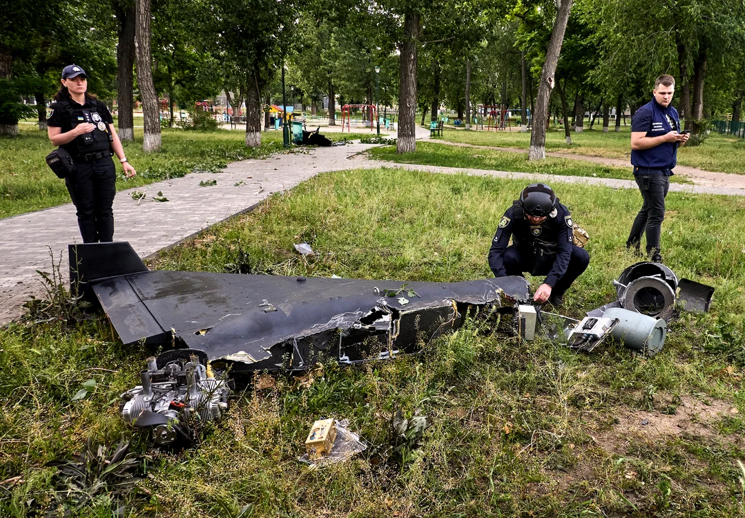 Resturi drone Shahed Harkov FOTO EPA EFE jpg