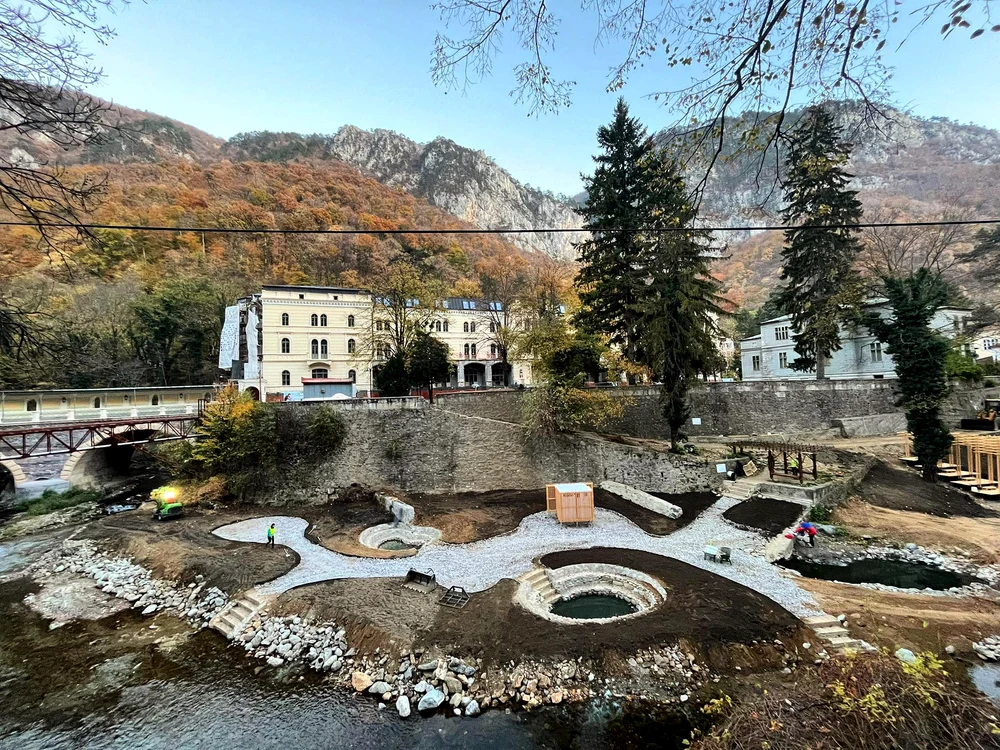Băile Herculane Foto: Facebook 