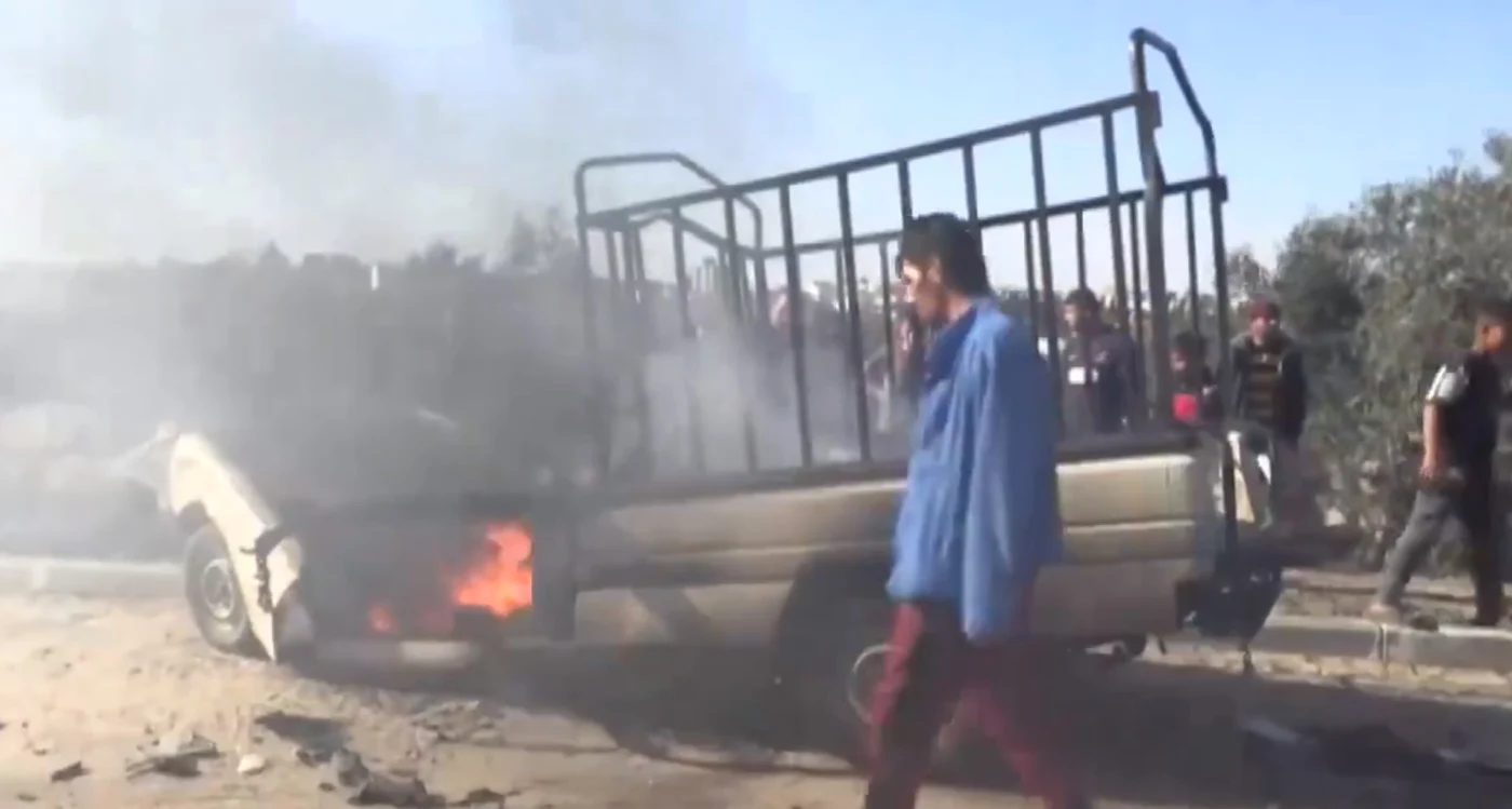 Atac Fasia Gaza. FOTO Arhivă