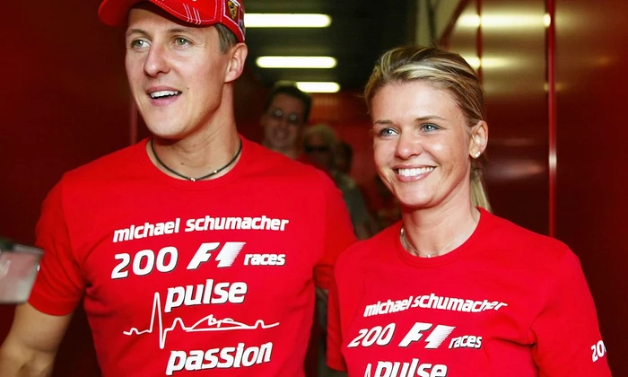 Michael Schumacher si Corinna Schumacher (Getty) jpg