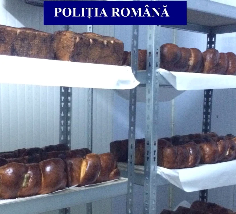 Cozonaciifără acte au fost confiscaţi FOTO IPJ Călăraşi