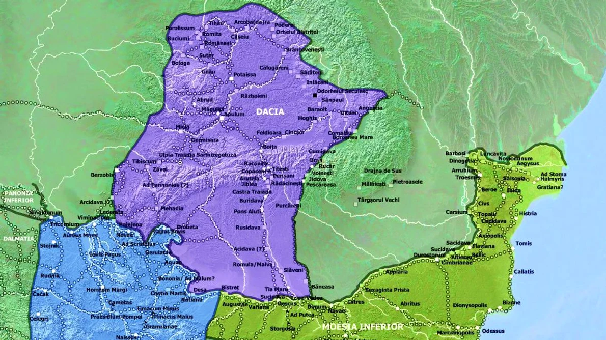 „Micile Rome” Așezările coloniștilor romani în Dacia jpeg