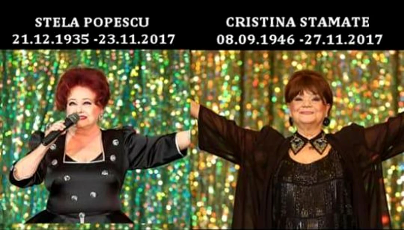 Stela Popescu și Cristina Stamate au murit una după alta FOTO Adevărul