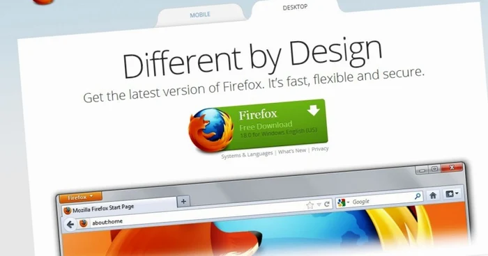 Firefox 18 este disponibilă pe site-ul Mozilla. FOTO Captură/Adevărul