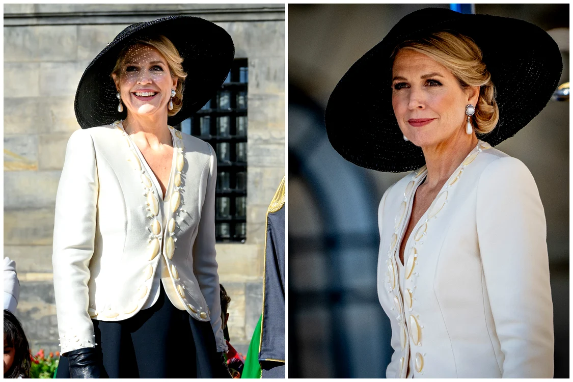 Regina Maxima a Olandei, la primirea sultanului Omanului, Foto Profimedia (1) jpg
