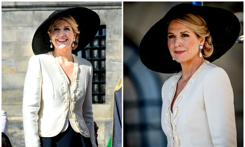 Regina Maxima a Olandei, la primirea sultanului Omanului, Foto Profimedia (1) jpg