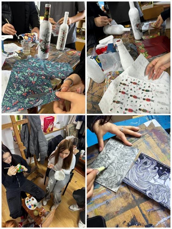 Munca în atelier a început cu săptămâni în urmă FOTO: Delia Badea
