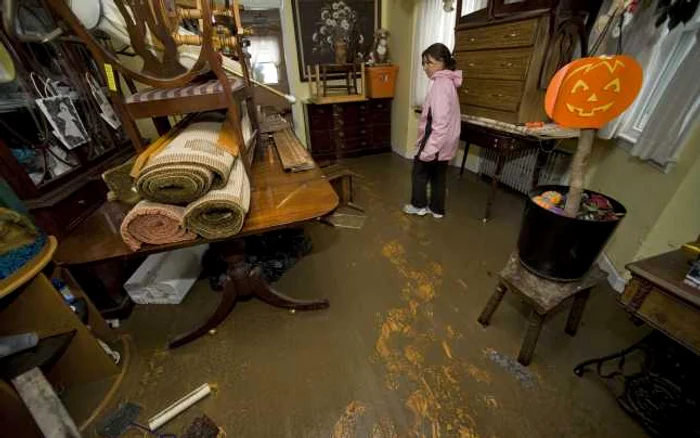 Casă inundată din New Jersey FOTO Reuters