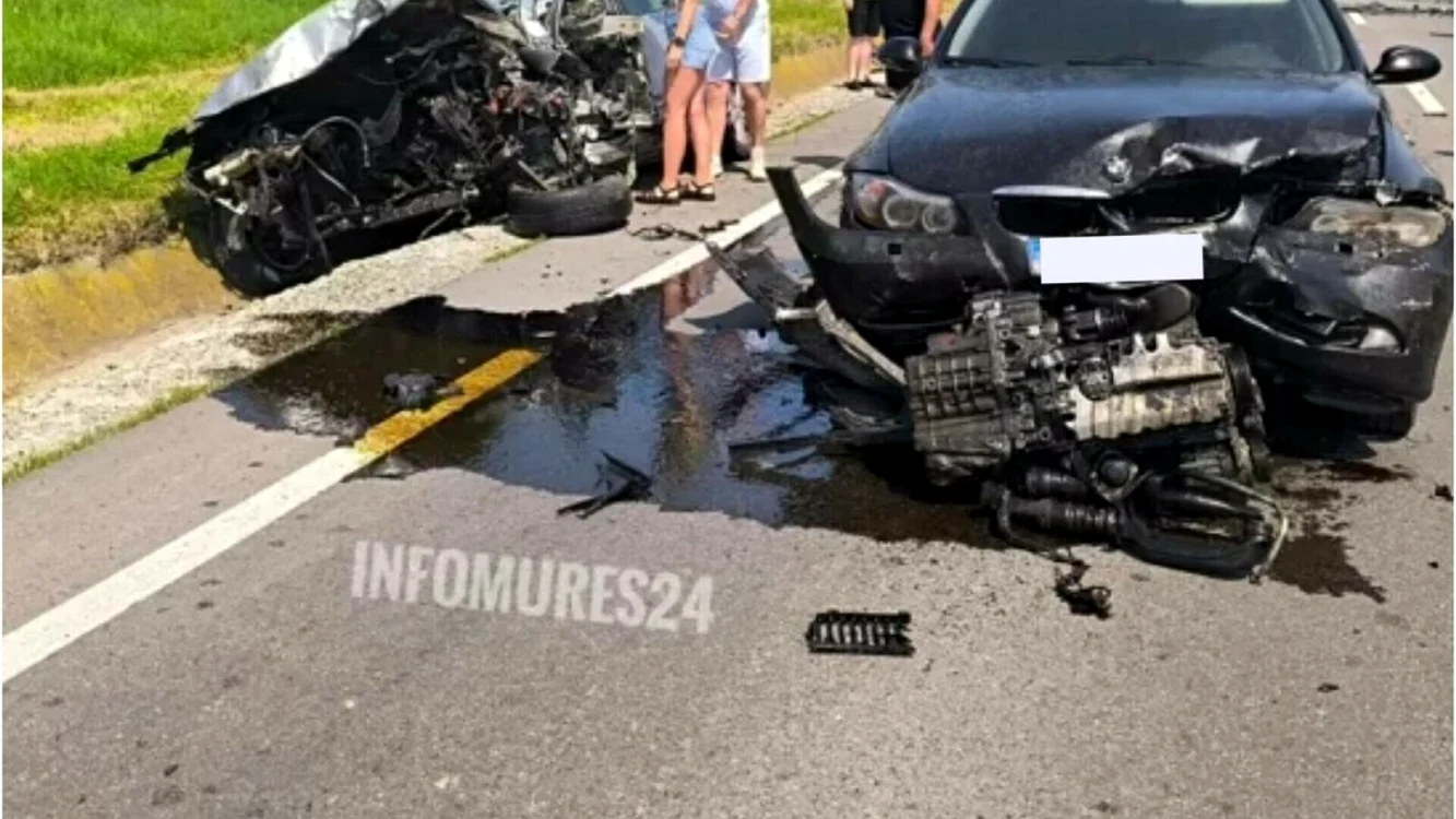 Unul dintre șoferi a fost declarat mort FOTO InfoMures24