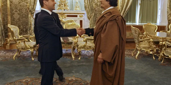Spre deosebire de occidentali, liderii ruşi nu-s atât de entuziasmați de moartea dictatorului libian. 