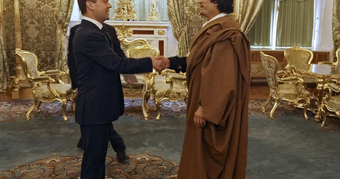 Spre deosebire de occidentali, liderii ruşi nu-s atât de entuziasmați de moartea dictatorului libian.