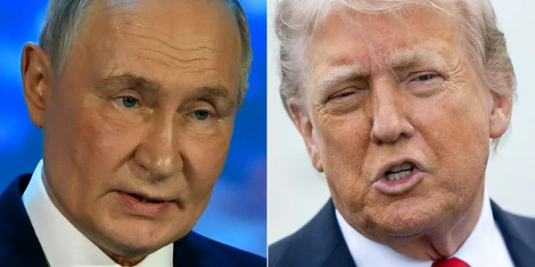 Vladimir Putin si Donald Trump FOTO AFP