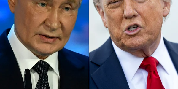 Vladimir Putin si Donald Trump FOTO AFP
