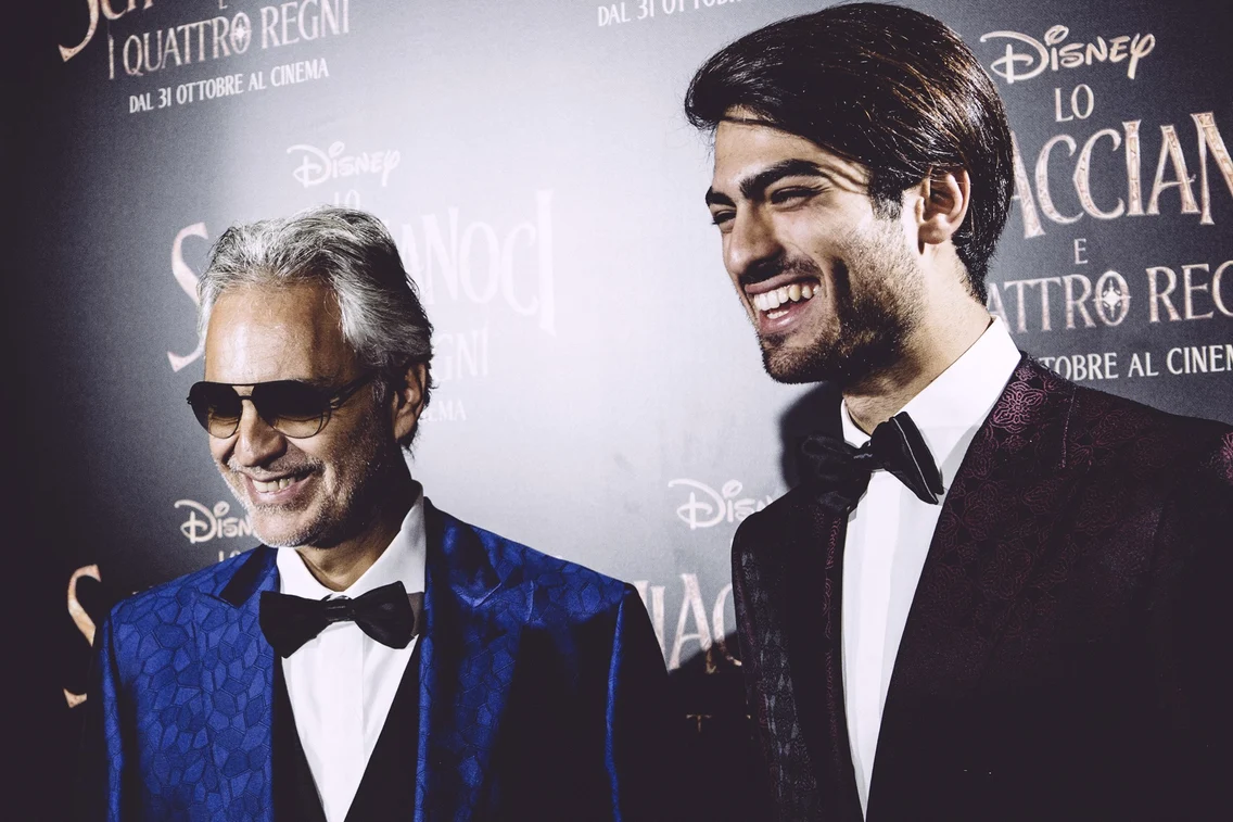 Andrea Bocelli și fiul Matteo