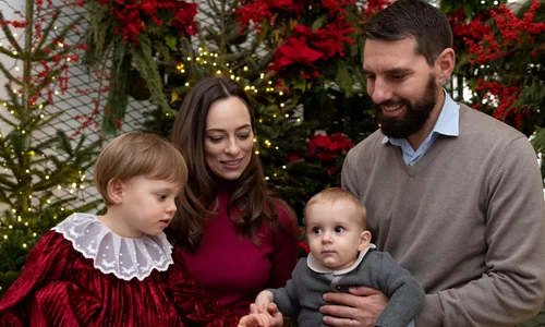 Alina Maria si Nicolae al Romaniei, de Craciun alaturi de copii, Mihai si Maria Alexandra pagina oficiala (1) jpg