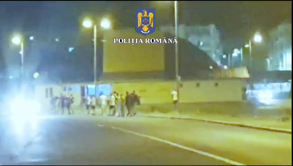 „Liniuță” între doi tineri din Făgăraș, filmată chiar de polițiști. Ciocnire și dosar penal la final VIDEO