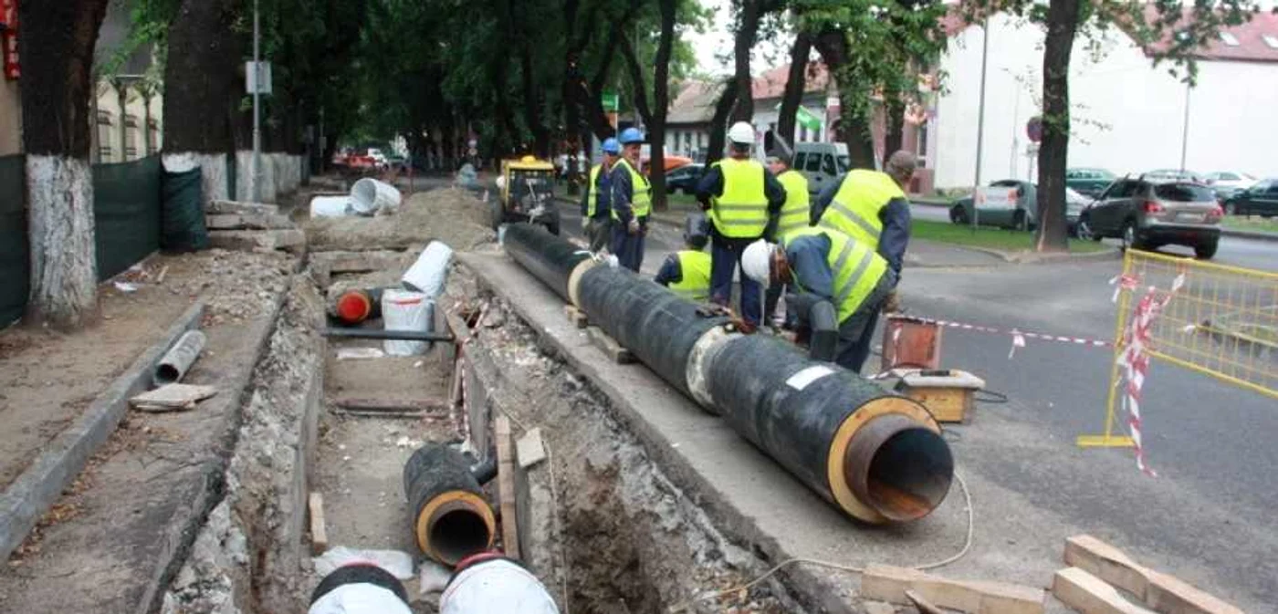 10 şantiere deschise pentru reabilitarea reţelelor de termoficare