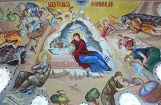 Nașterea lui Iisus Hristos, reprezentată în Catedrala Națională din București (© MIHAIL / Wikimedia Commons)