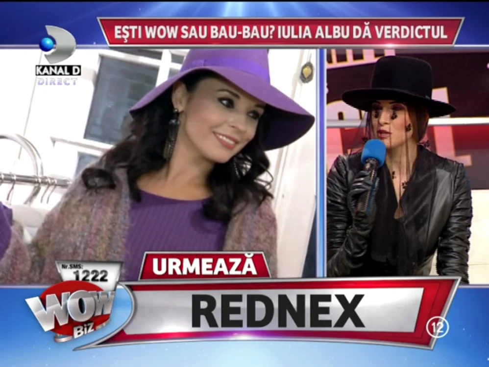 Ţinuta Andreei Marin nu a fost deloc pe placul Iuliei Albu (captură: Kanal D)