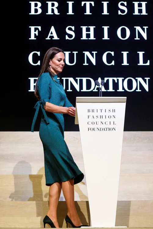 Kate Middleton a strălucit într-o rochie verde smarald Sursă foto: Gettyimages