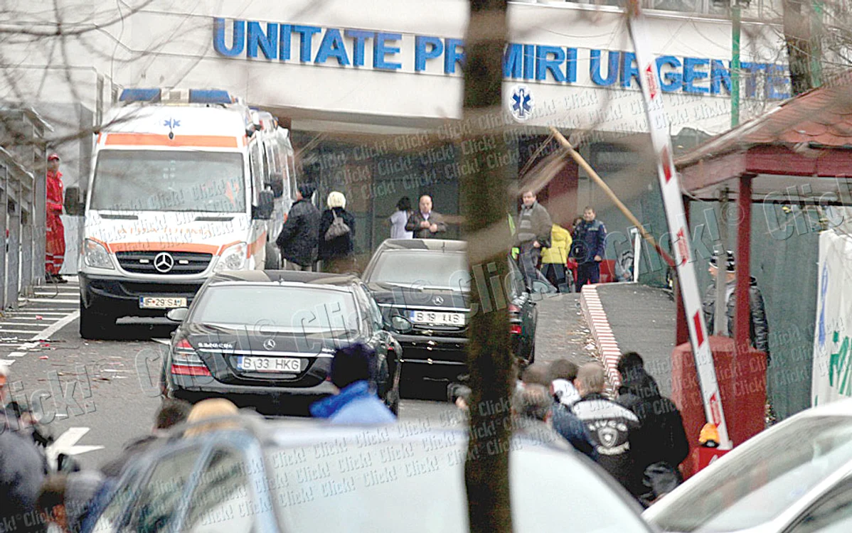 Miliardarul ajunge la  “Universitar” într-un  Mercedes negru