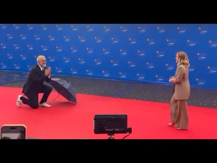 Edi Rama și Giorgia Meloni/FOTO: X