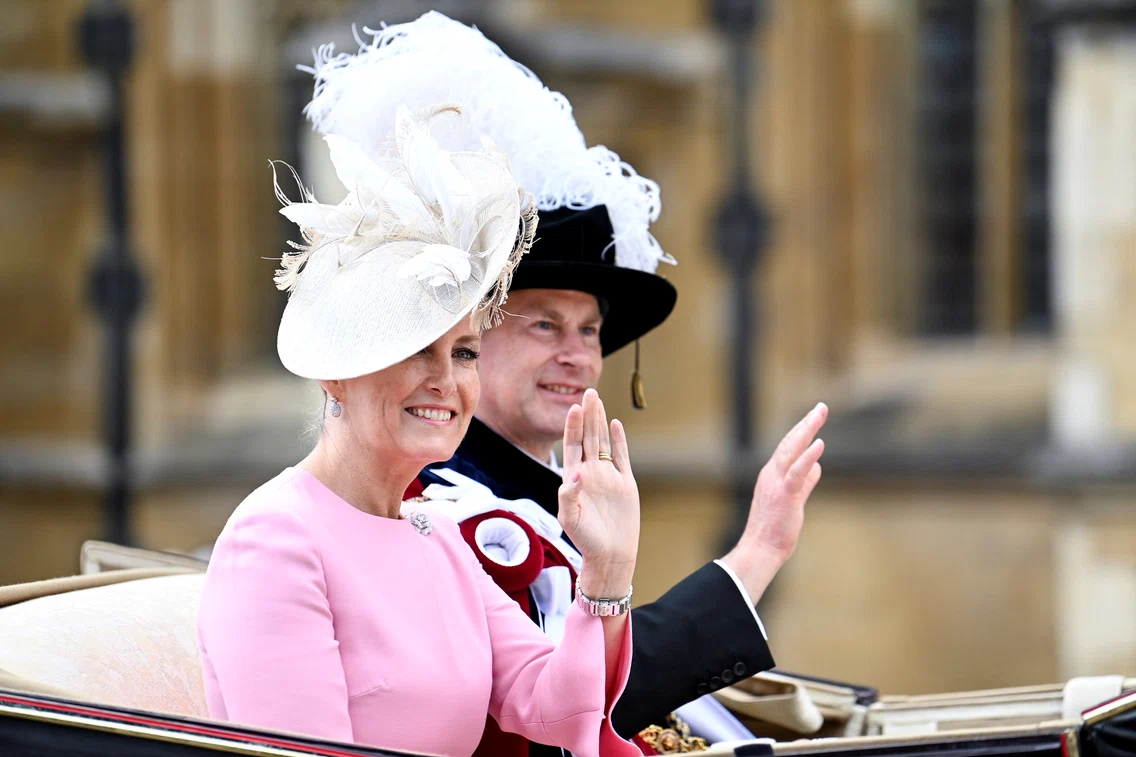 Ducii de Edinburgh, Sophie și Prințul Edward, Getty