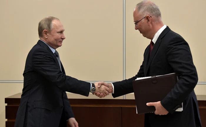 Vladimir Putin și Kirill Dimitriev/FOTO:kremlin.ru