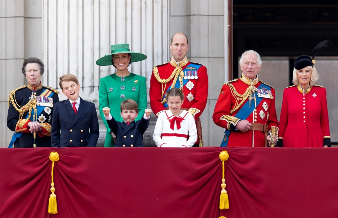 Prințul Louis și familia regala britanica la Trooping The Colour 17 iunie 2023 FOTO Profimedia (6) jpg