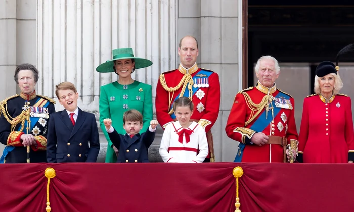 Prințul Louis și familia regala britanica la Trooping The Colour 17 iunie 2023 FOTO Profimedia (6) jpg